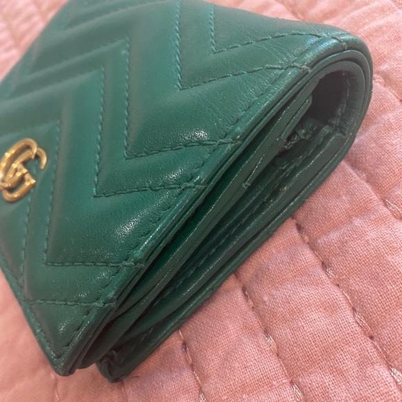 Gucci Gg Marmont Card Case Wallet - Picture 9 of 10